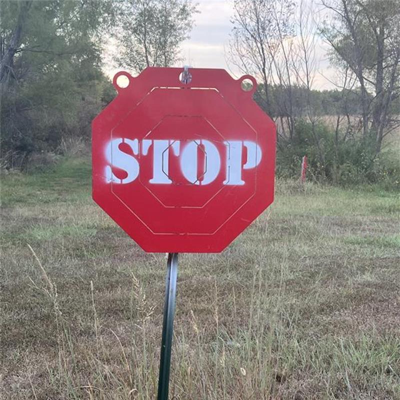 Stop Sign Stencil - EchoGong LLC