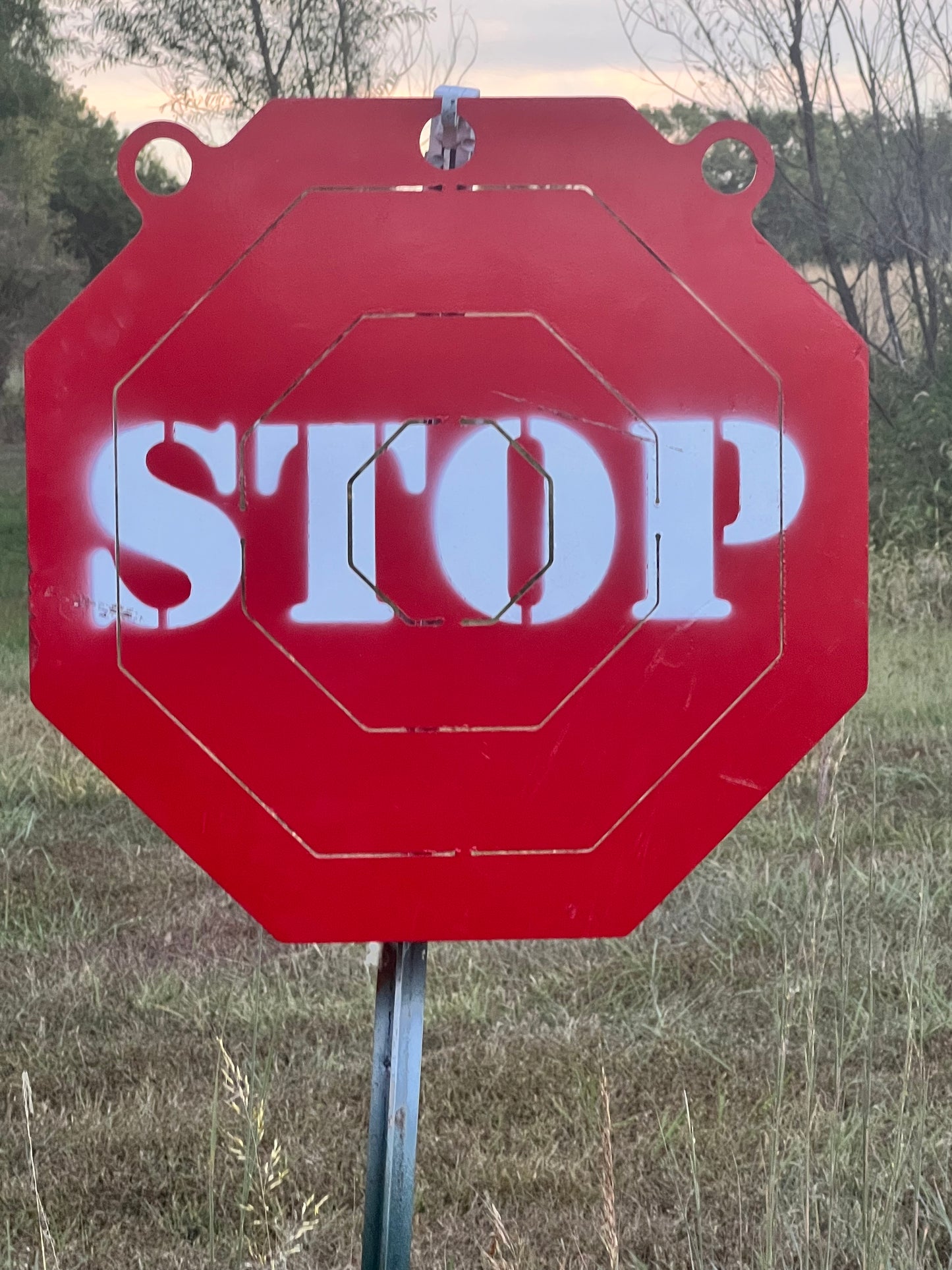 Railroad Target Stencil