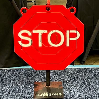 12" Stop Sign EchoGong Steel Target